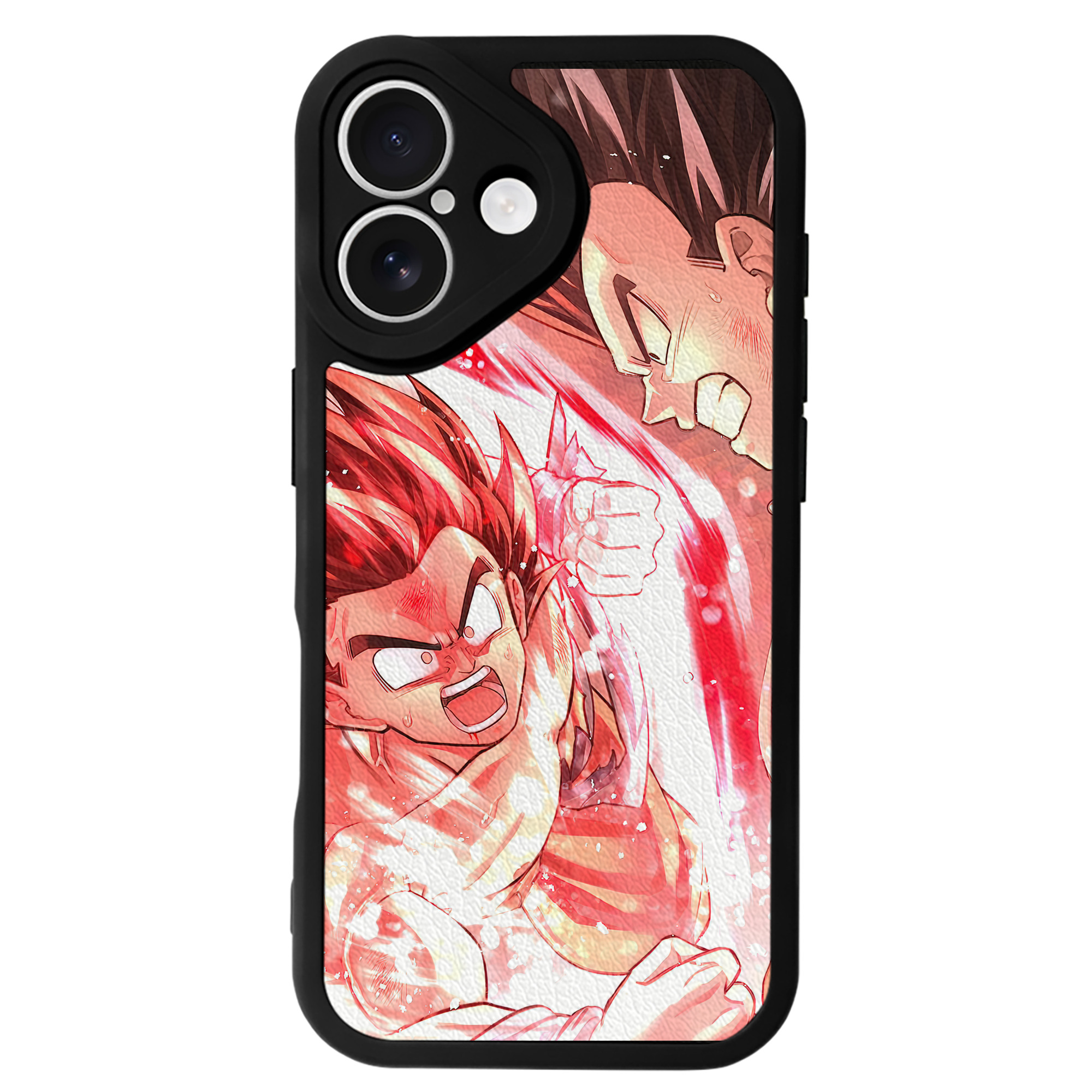 （画像用） ドラゴンボール DRAGON BALL 【iPhone 16シリーズ対応】シリコンスマホケース（レザー調） 材質：シリコン